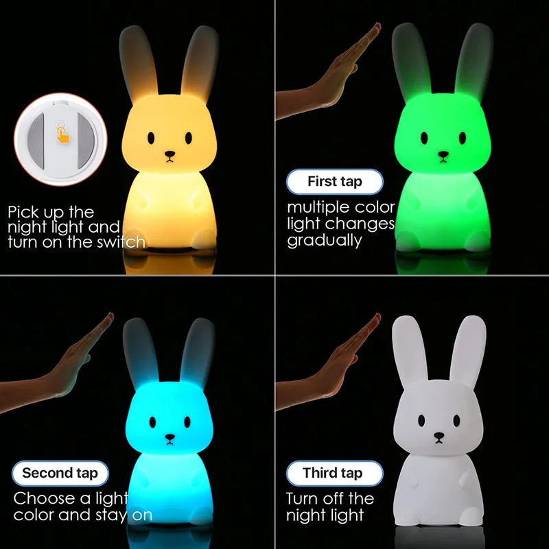 Kawaii Bunny Night Light