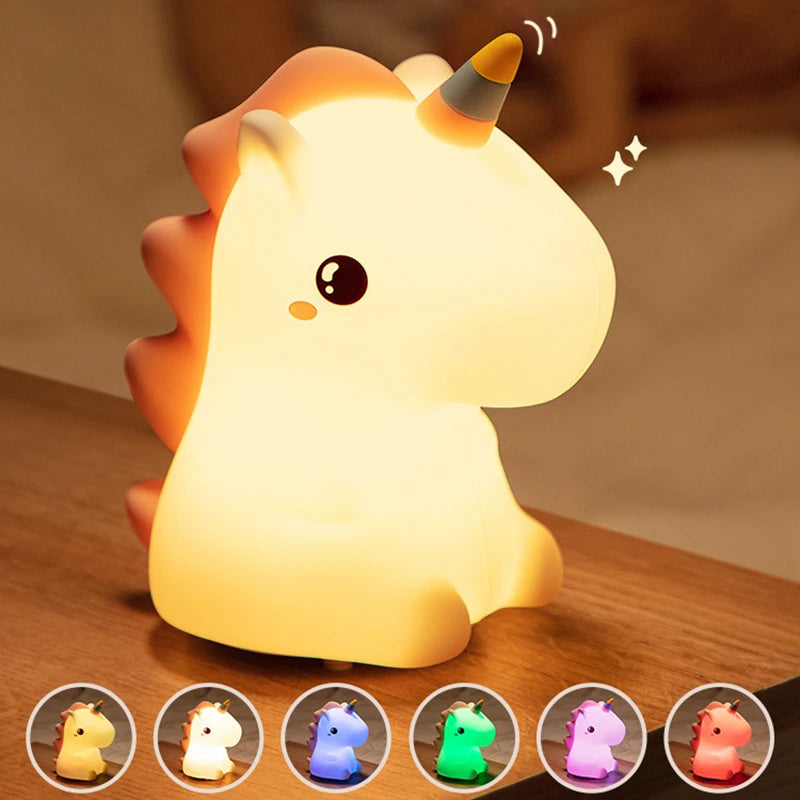 Unicorn Silicone Night Light