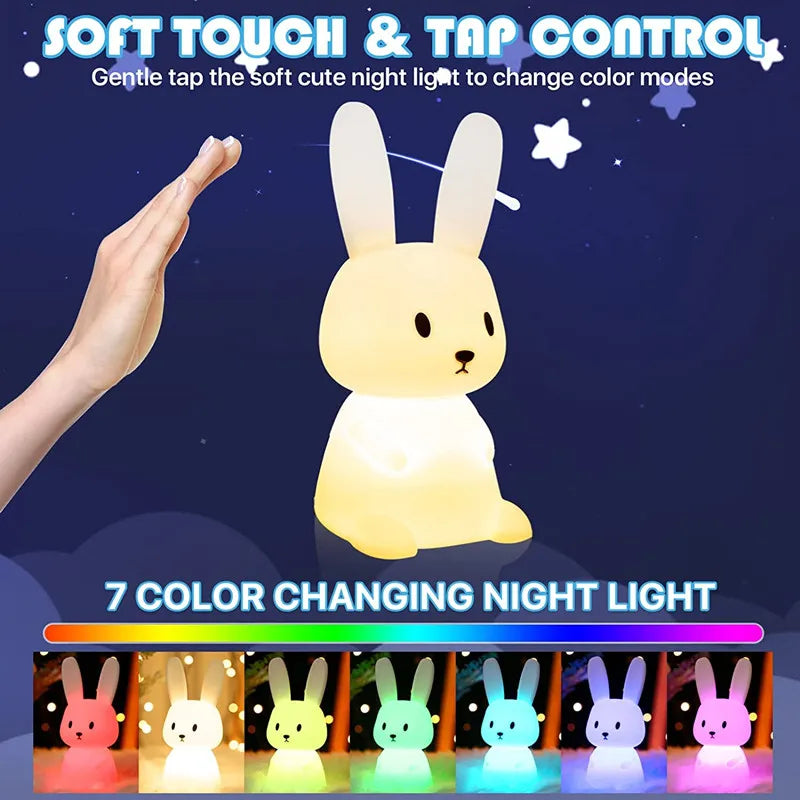 Kawaii Bunny Night Light