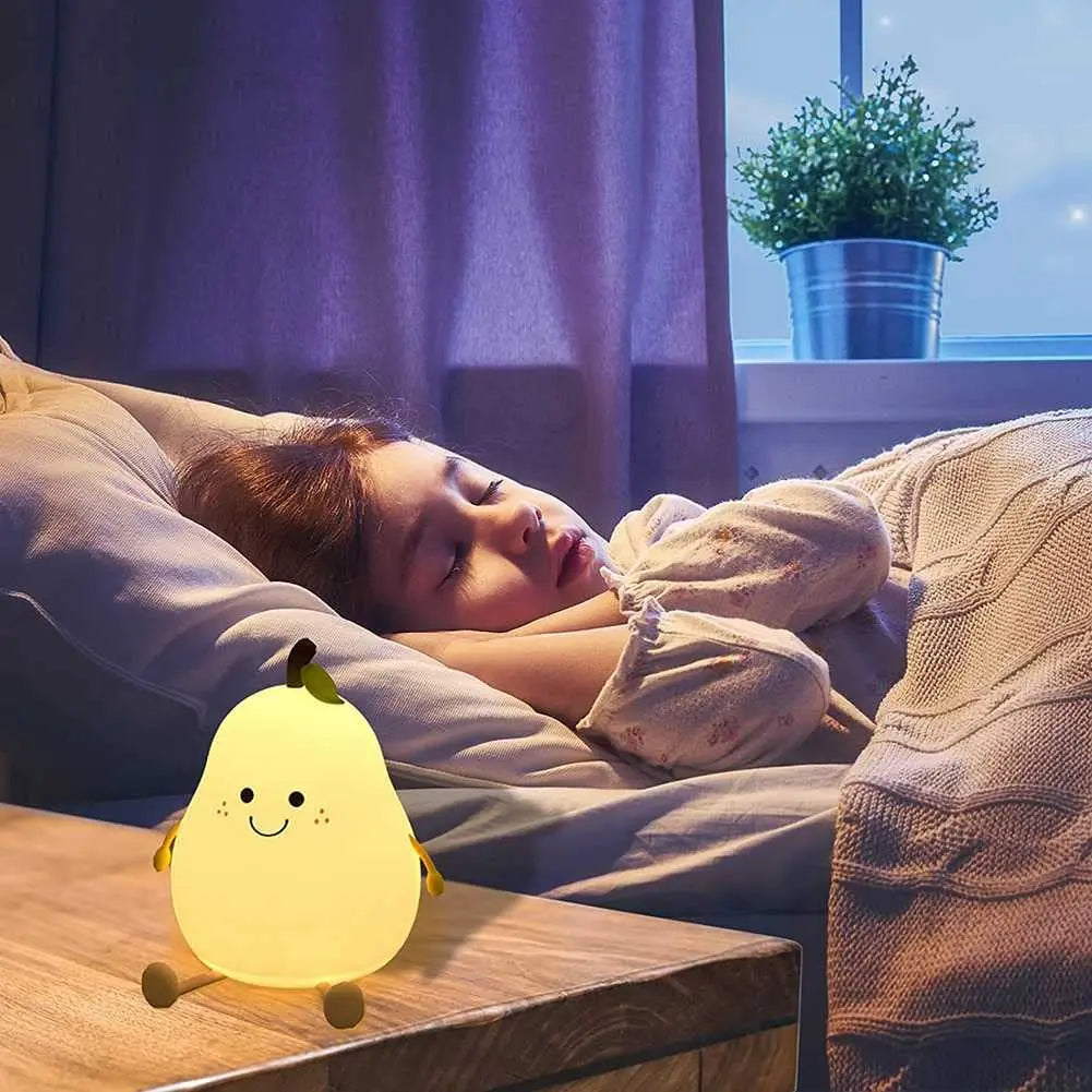 Pear-Shaped Kids Night Light