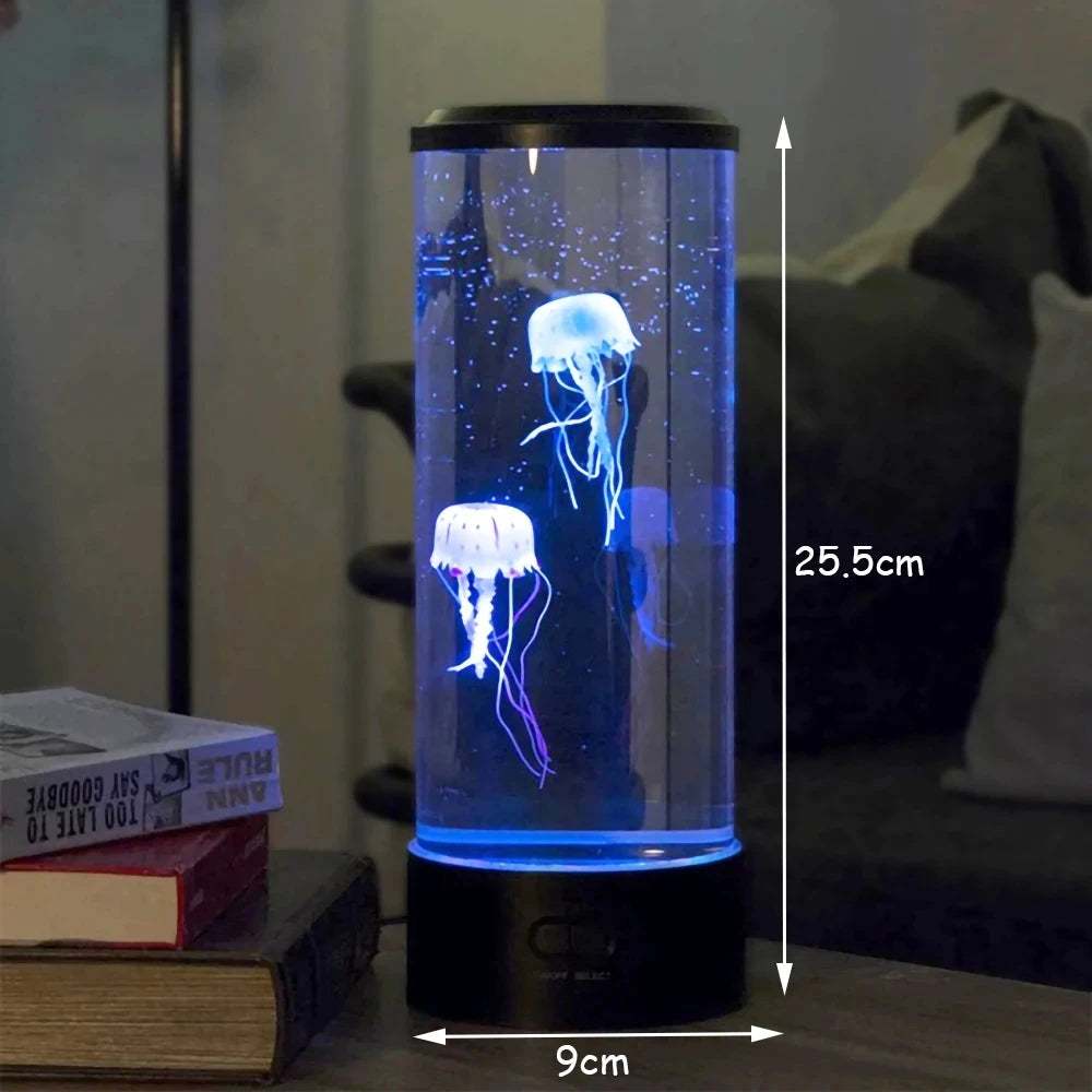Color-Changing Jellyfish Lamp - LED Night Light