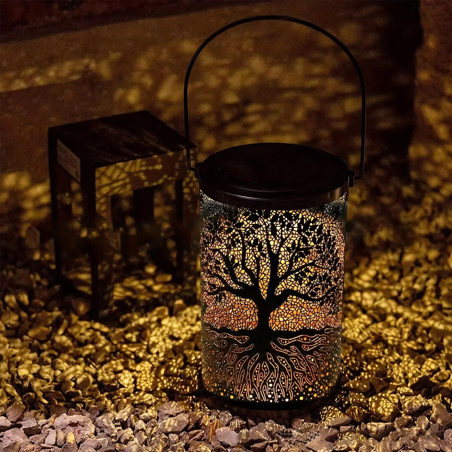 Solar Tree Lantern