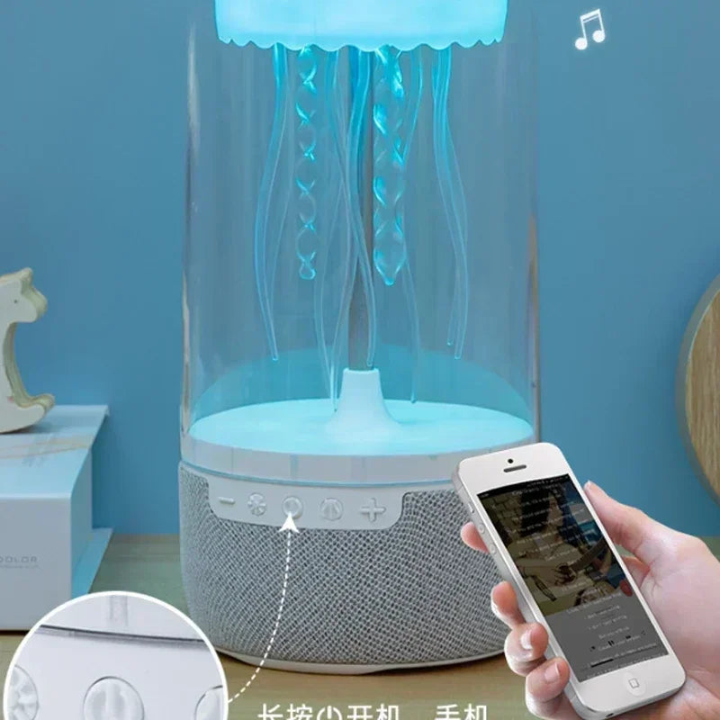 Jellyfish Bluetooth Speaker with Colorful Lights