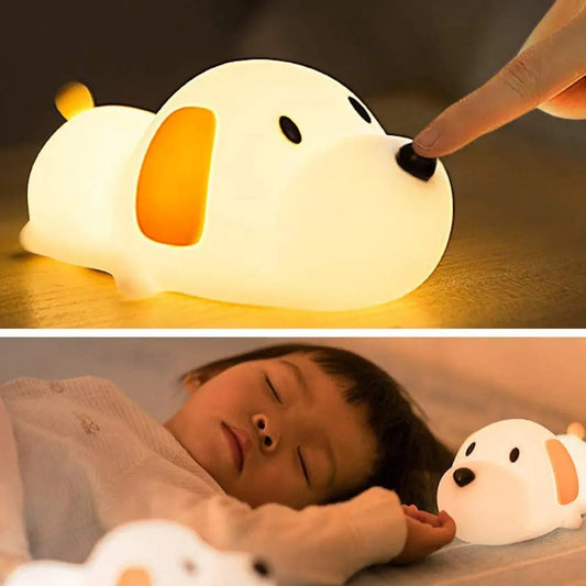 Papa Puppy Night Light