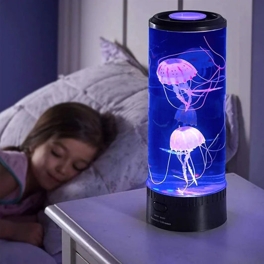 Color-Changing Jellyfish Lamp - LED Night Light