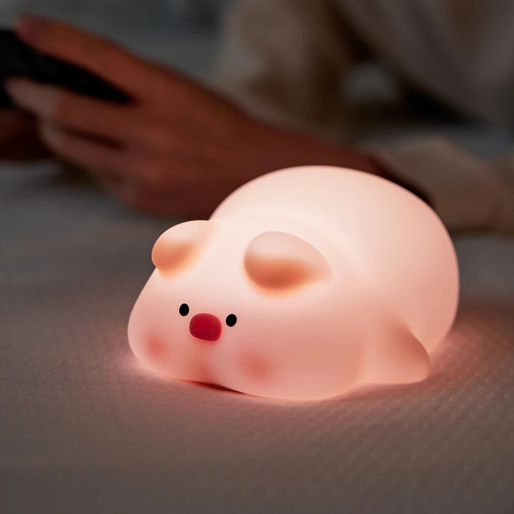 Piggy Silicone Night Light