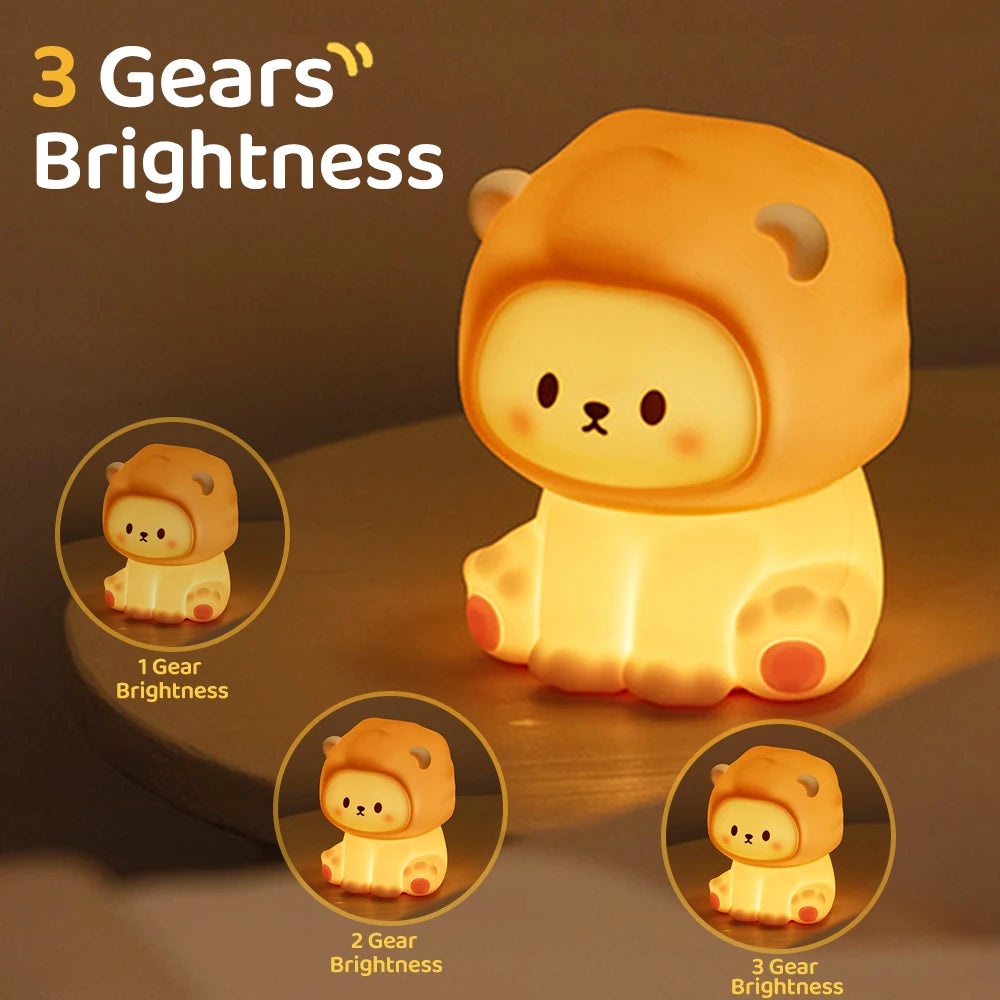 Lion Night Light for Kids