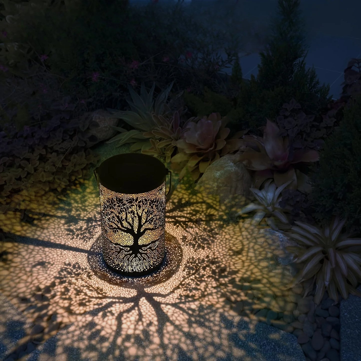 Solar Tree Lantern