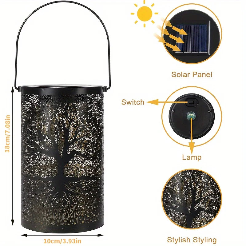 Solar Tree Lantern