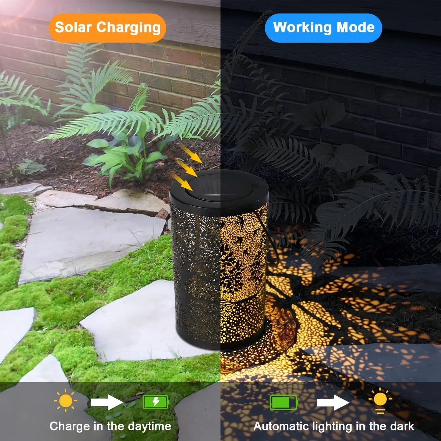 Solar Tree Lantern