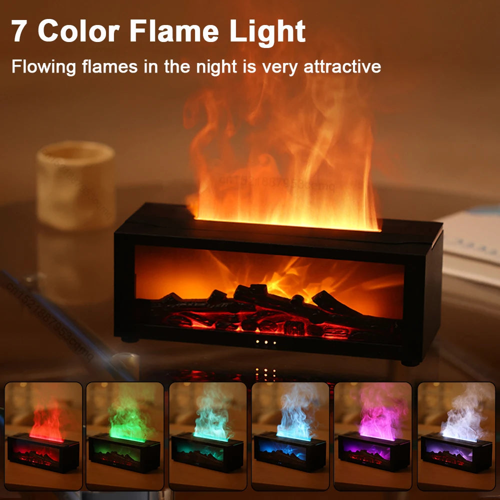 Flame Aroma Essential Oil Diffuser